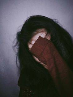 Sad Korean girl aesthetic wallpaper