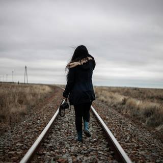 Sad Korean girl aesthetic wallpaper