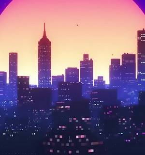 Minimal city wallpaper