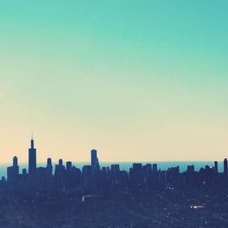 Minimal city wallpaper