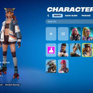 Lina Scorch Fortnite wallpaper