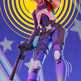 Brite Agent Fortnite wallpaper