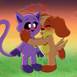 CatNap x DogDay wallpaper