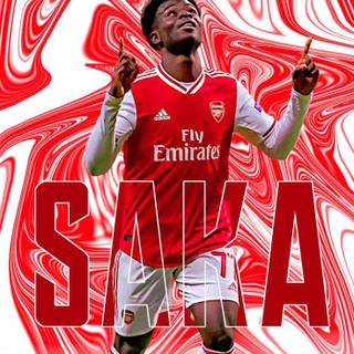 Saka phone wallpaper