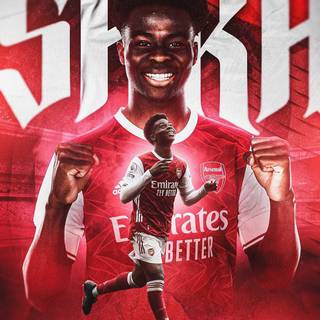 Saka phone wallpaper