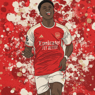 Saka phone wallpaper