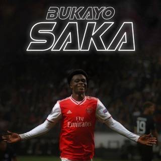 Saka phone wallpaper