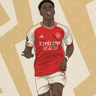 Saka phone wallpaper