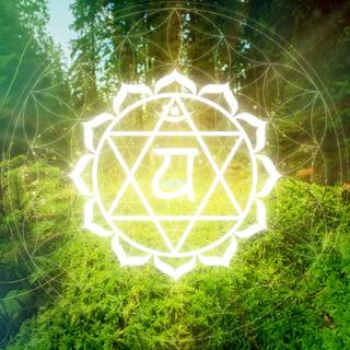 Heart chakra wallpaper