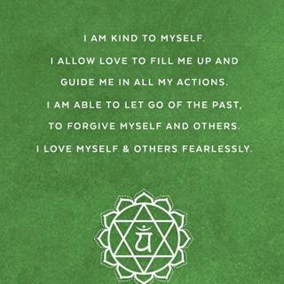 Heart chakra wallpaper