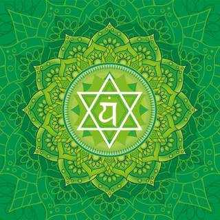 Heart chakra wallpaper