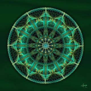 Heart chakra wallpaper