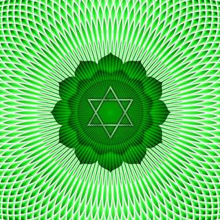Heart chakra wallpaper
