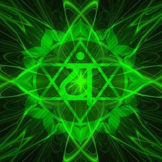 Heart chakra wallpaper