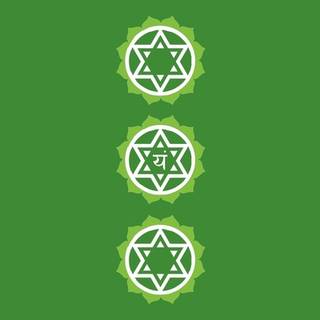 Heart chakra wallpaper