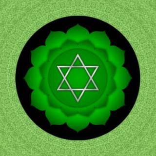 Heart chakra wallpaper