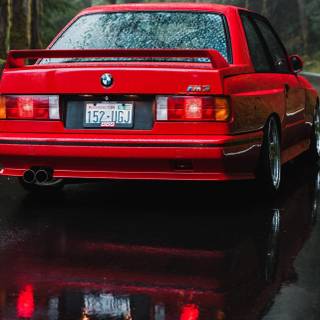 BMW E30 motor phone wallpaper