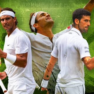 Federer Nadal wallpaper