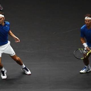 Federer Nadal wallpaper