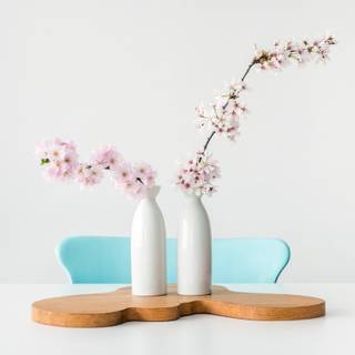 Spring minimal laptop wallpaper