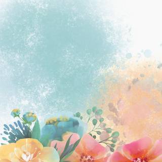 Spring simple vertical wallpaper