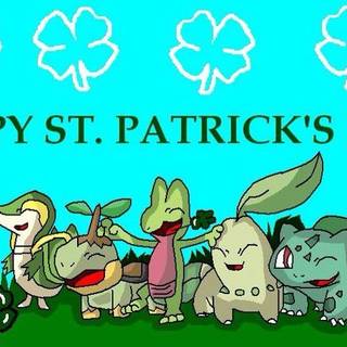 St Patricks Day Pokémon wallpaper