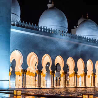 Mosque night wallpaper