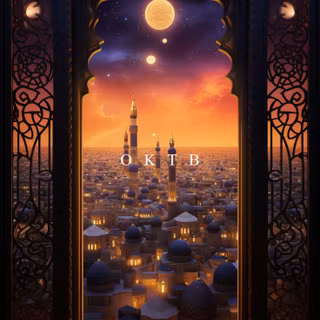 Mosque night wallpaper