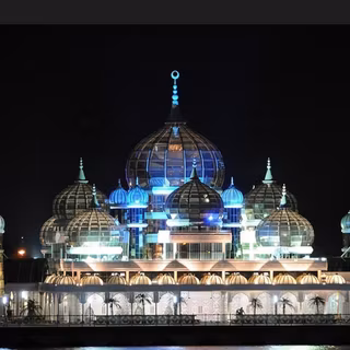 Mosque night wallpaper