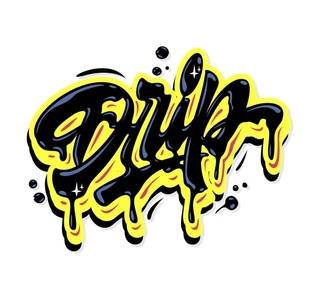 Drip logo wallpaper