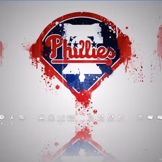Phillies P computer wallpaper
