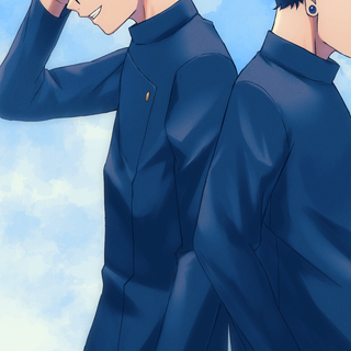 Gojo and Geto phone wallpaper