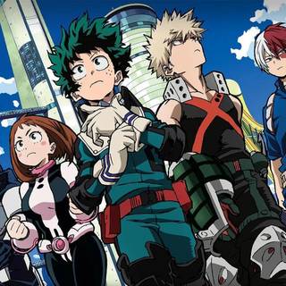 Boku No Hero desktop HD wallpaper