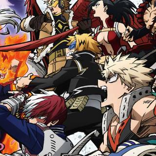 Boku No Hero desktop HD wallpaper