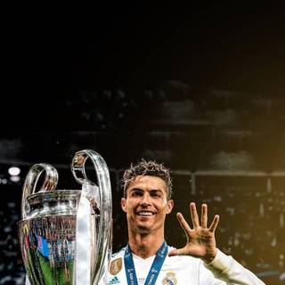 CR7 UCL wallpaper