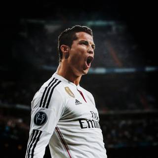 Ronaldo Champions League 4k wallpaper