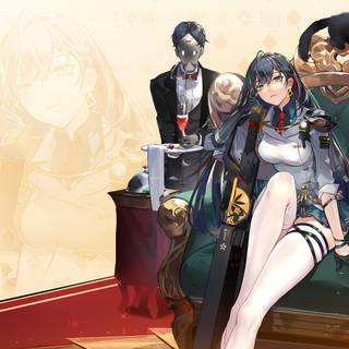 4k anime clean wallpaper