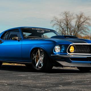 Mustang 1969 4k wallpaper