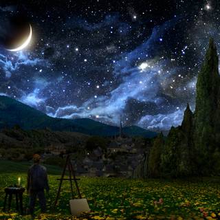 Vincent Van Gogh 4k wallpaper