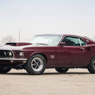Mustang 1969 4k wallpaper