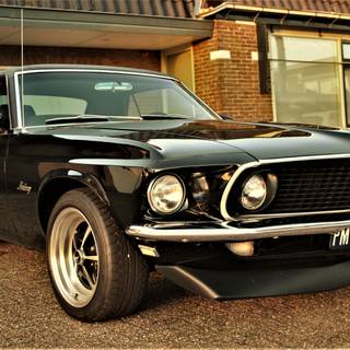 Mustang 1969 4k wallpaper