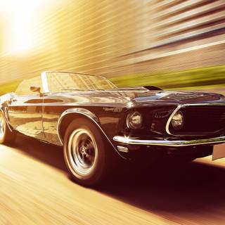 Mustang 1969 4k wallpaper