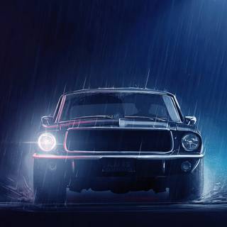 Mustang 1969 4k wallpaper