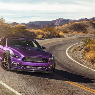 Purple cars 4k wallpaper