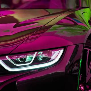 BMW purple wallpaper