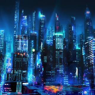 Skyscrapers 4k wallpaper