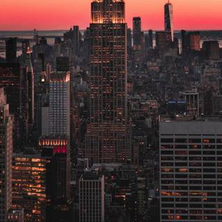 Skyscrapers 4k wallpaper