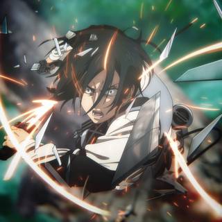 Mikasa iPhone 4k wallpaper