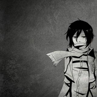 Mikasa iPhone 4k wallpaper