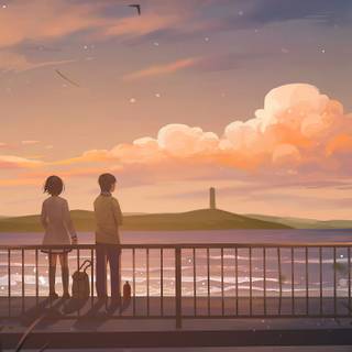 Anime lovers 4k wallpaper